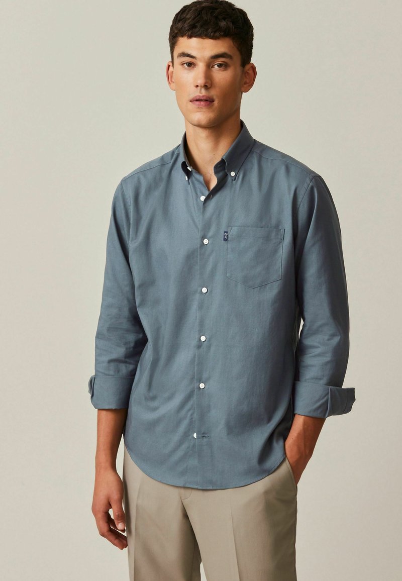 Next EASY OXFORD - Overhemd - teal blue