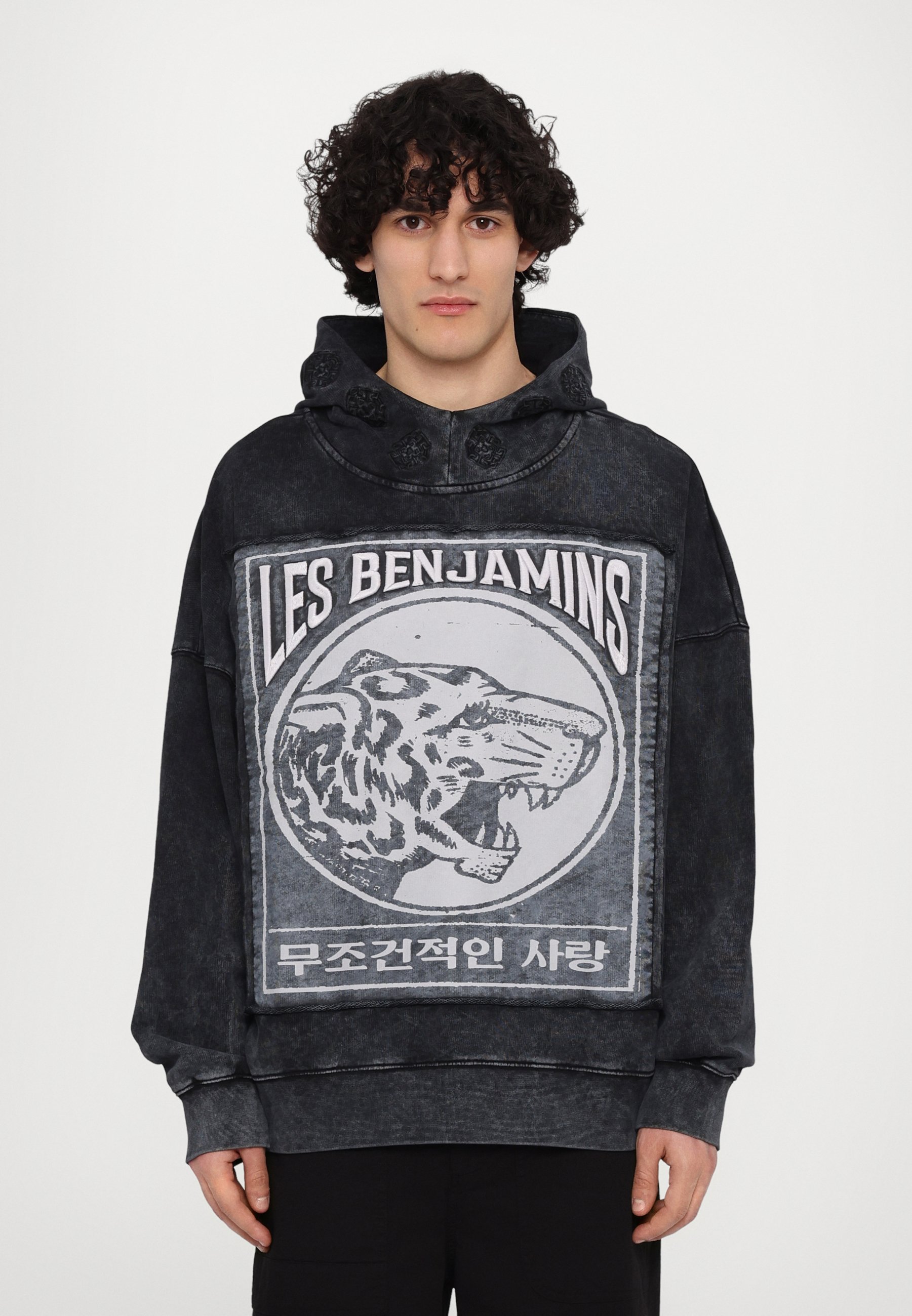 Les Benjamins Hoodie - black - Zalando.co.uk