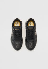 Replay MENNET ALLOVER 2 - Trainers - black/gold-coloured