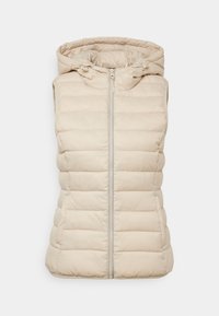 ONPNEWTAHOE HOOD WAISTCOAT - Veste sans manches - pumice stone