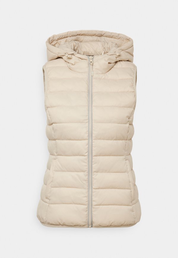 ONPNEWTAHOE HOOD WAISTCOAT - Waistcoat - pumice stone2