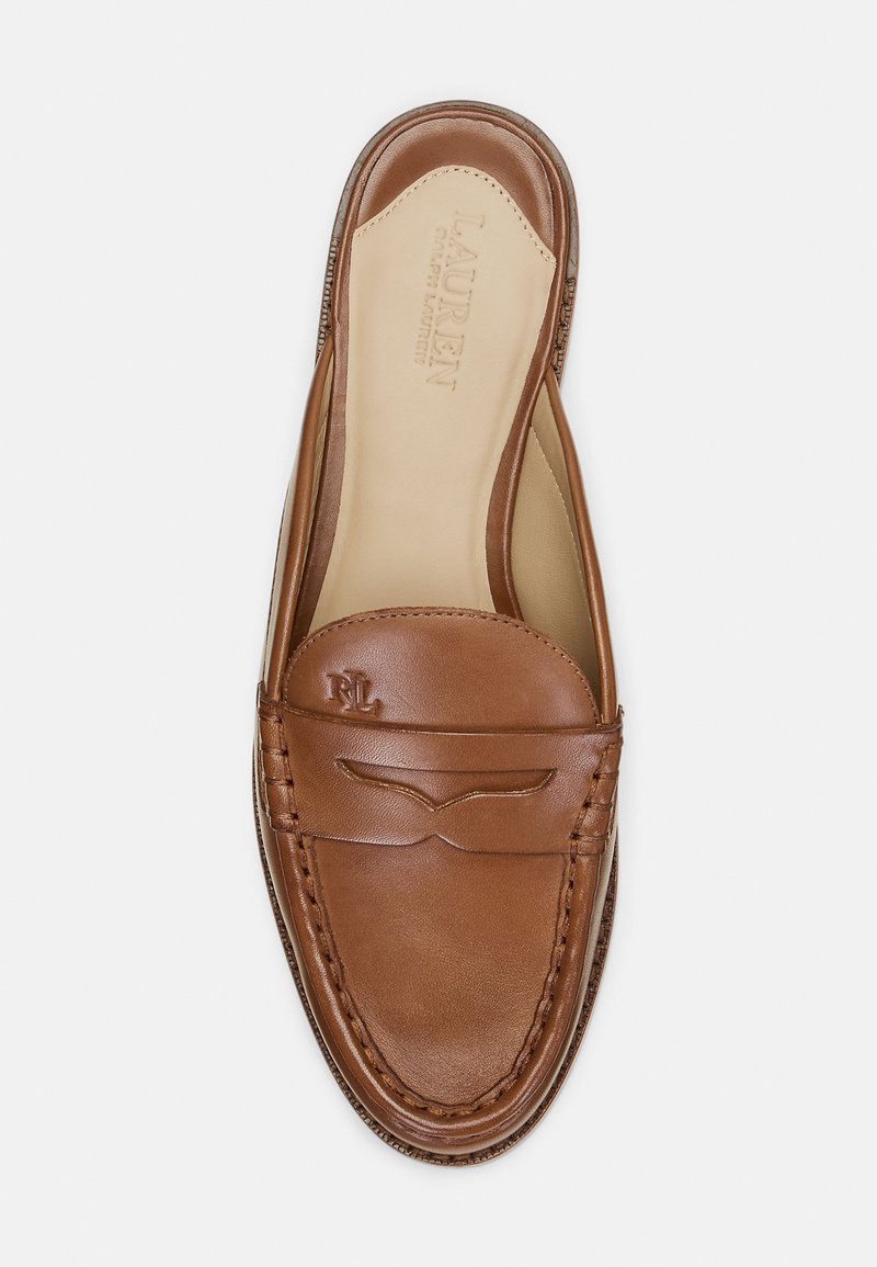 Lauren Ralph Lauren WYNNIE BURNISHED LEATHER MULE LOAFER  display picture 3