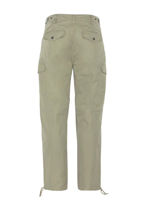 Cargo trousers - sage kaki3
