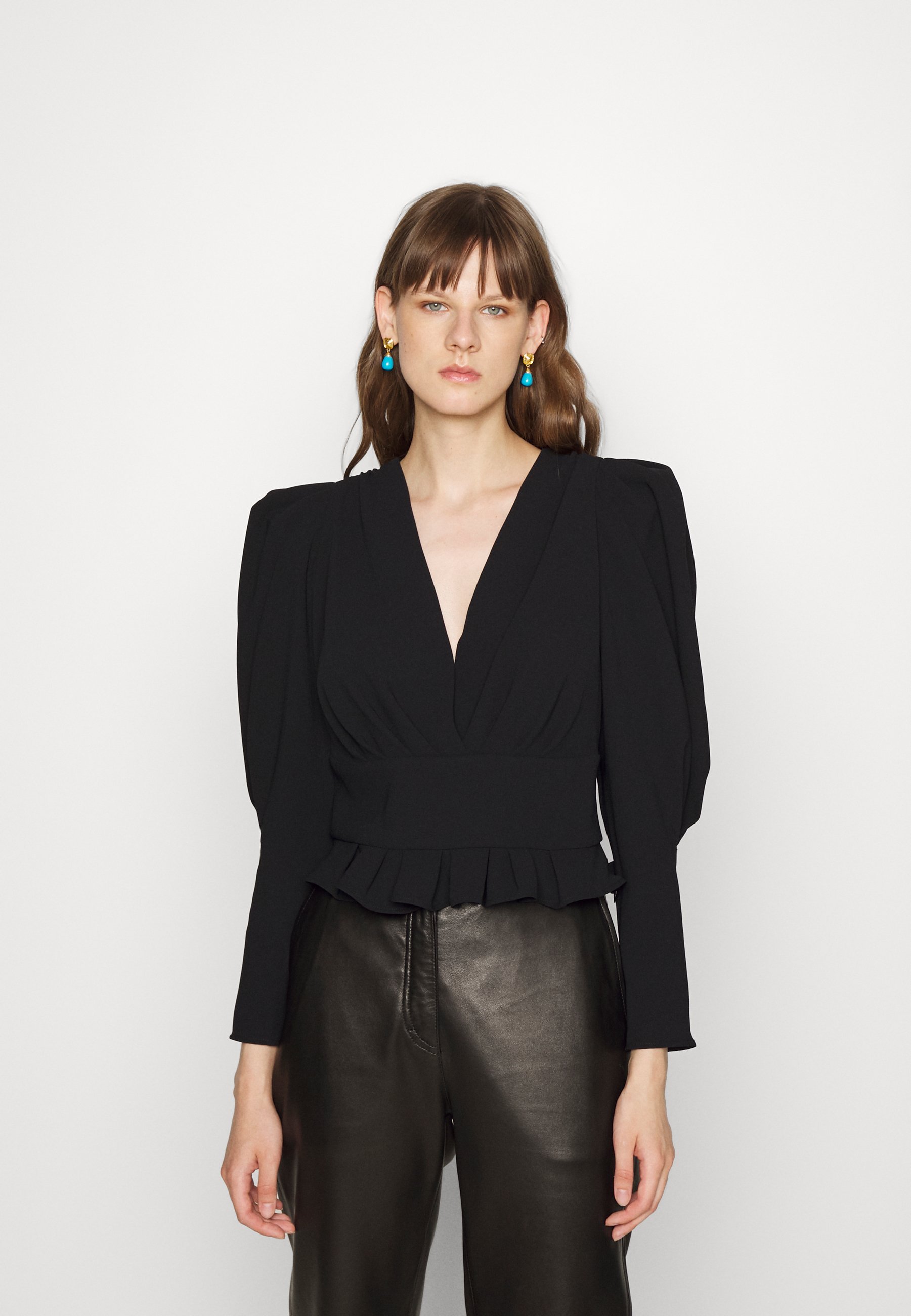 Iro STEPIE - Blouse - black/zwart - Zalando.nl