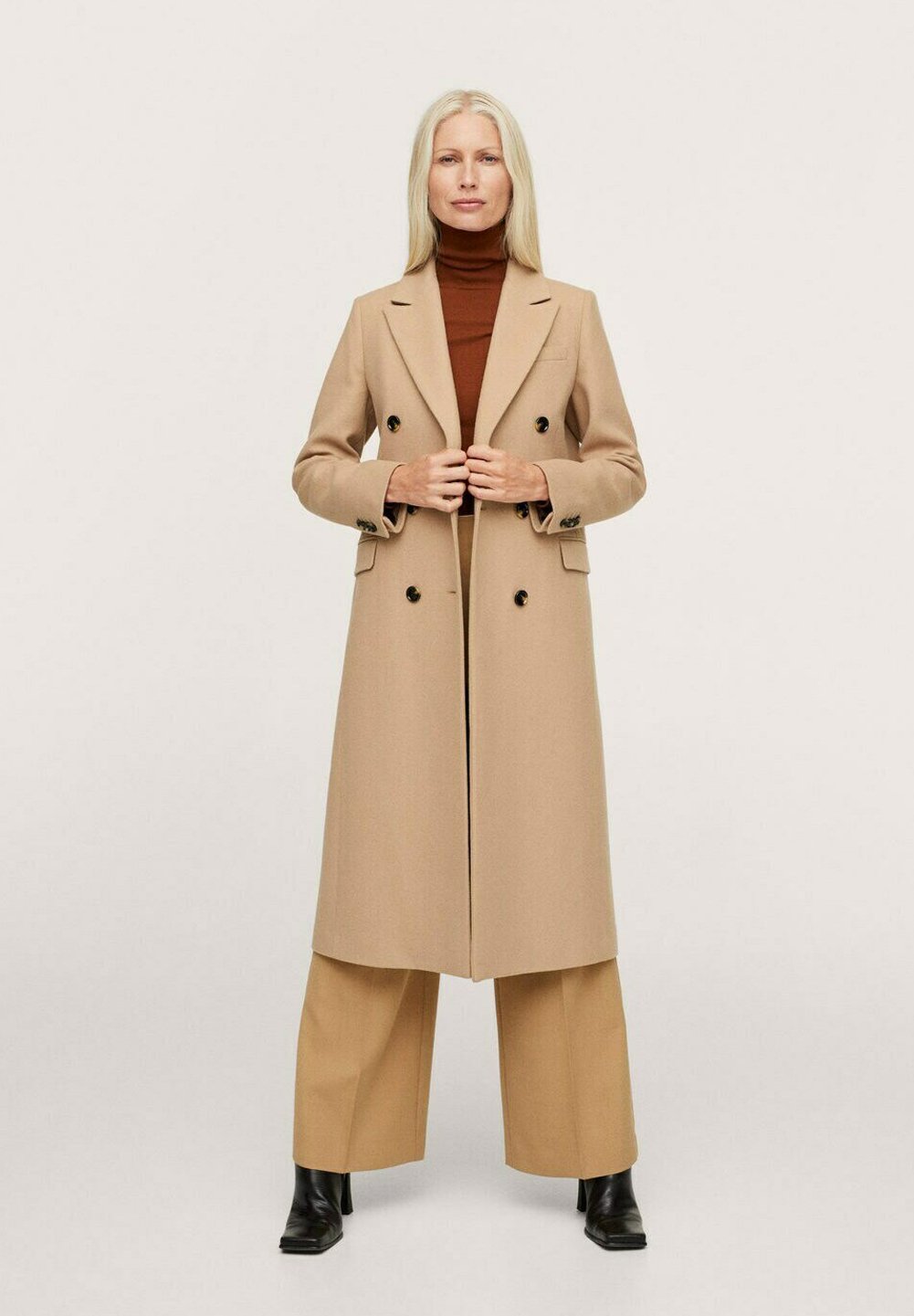 Mango LIPSTICK - Gabardina - mittelbraun/marrón - Zalando.es