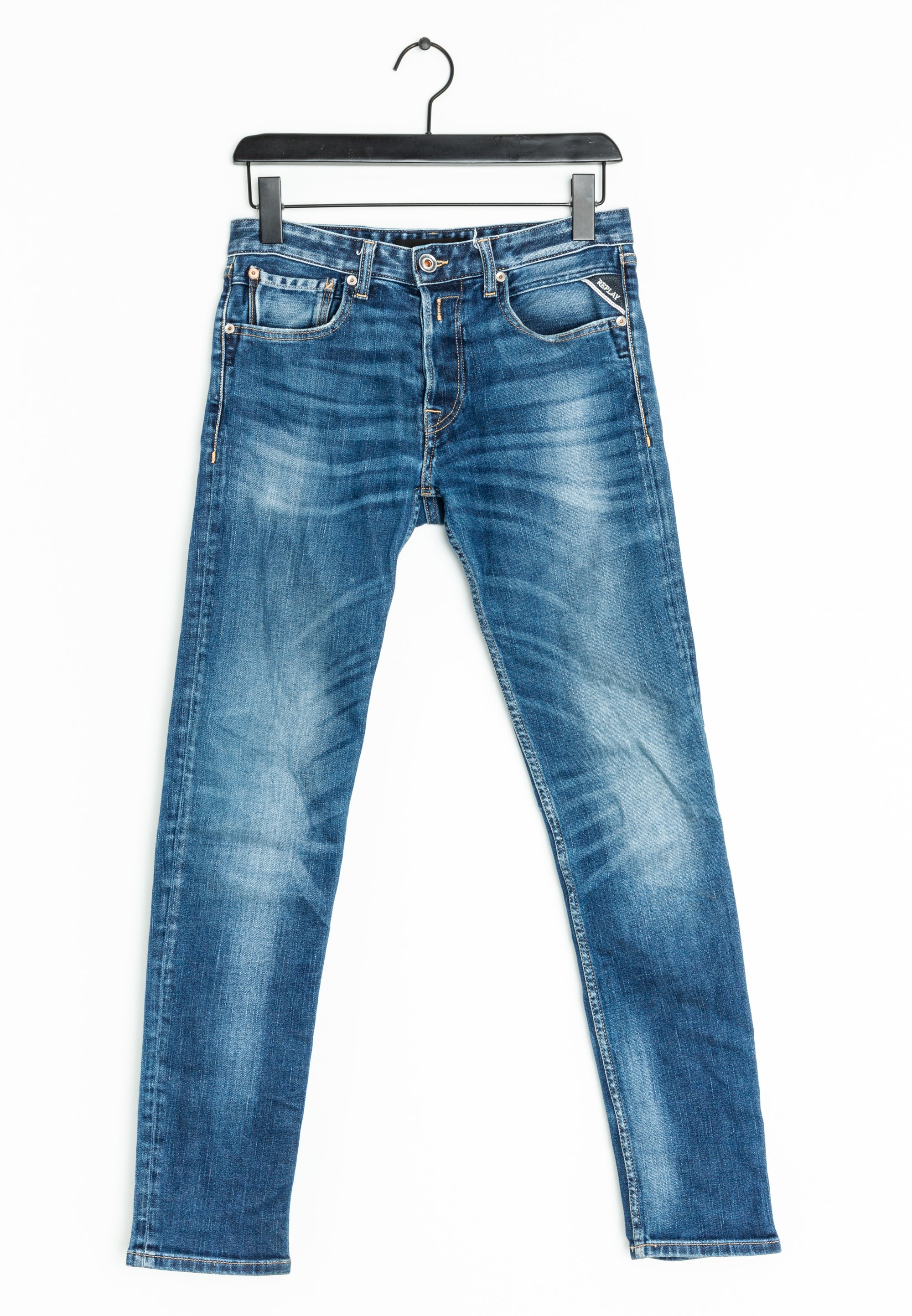 Replay Jeans Skinny Fit blue (Pre-owned) Zalando