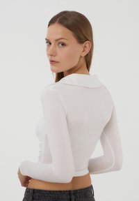 Terranova Polo - bianco lana