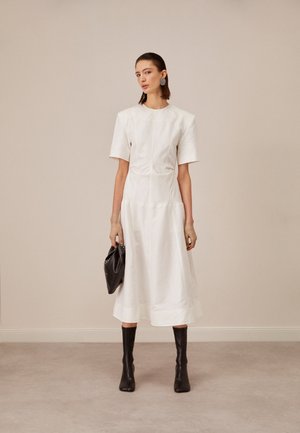 Materiel WEDDING GATHERED WAIST DRESS - Cocktailkjole / festkjole - white