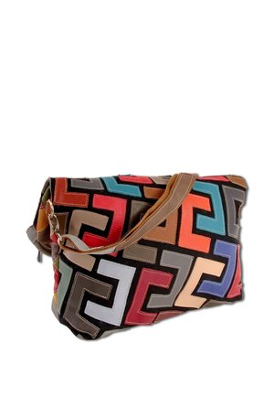 DrachenLeder Cabas - mehrfarbig