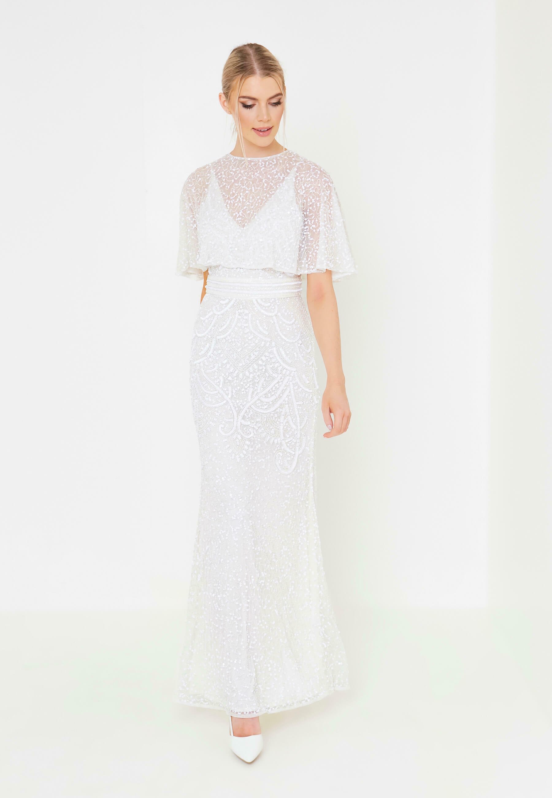 zalando robe blanche dentelle