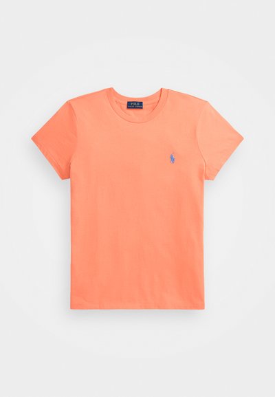 Polo Ralph Lauren COTTON JERSEY CREWNECK T-SHIRT - Navadna majica - peach tree