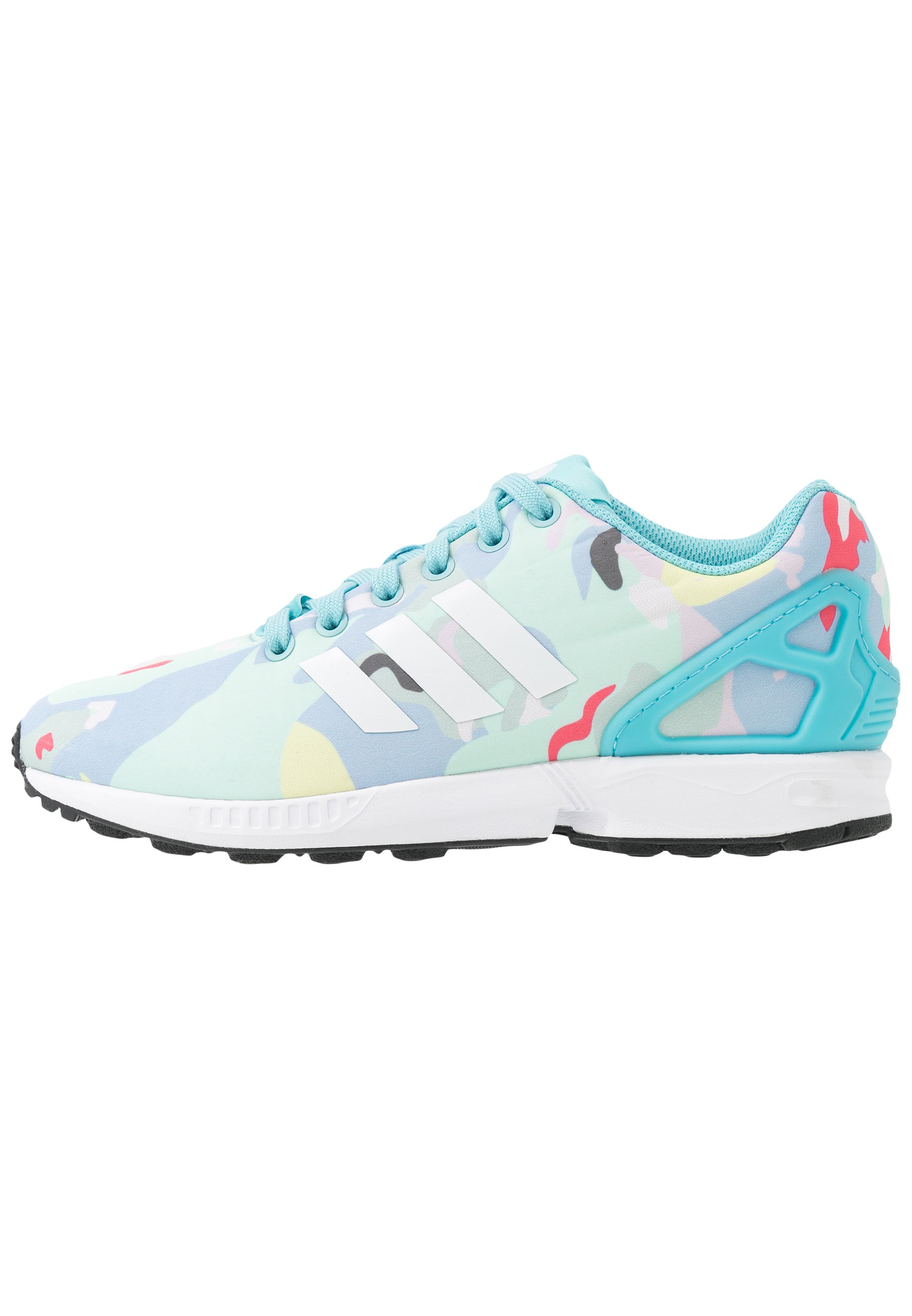 zx flux turquoise noir