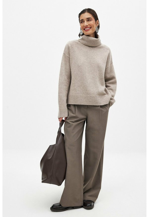 Strickpullover - beige