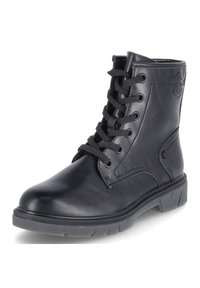 s.Oliver Bottines à plateau - schwarz