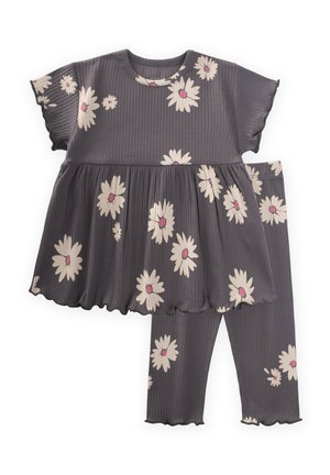 PRINTED SET - Marškinėliai su spaudiniu - dark grey