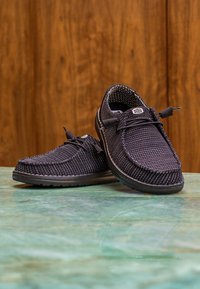 HEYDUDE Wendy Stretch Sox - Slip-On Schuhe - Sportlicher Schnürer - black