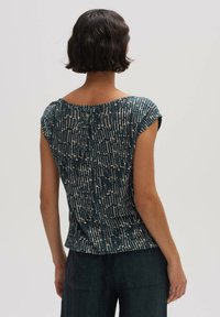 OPUS STROLCHI SUNNY - T-shirt print - deep teal