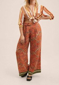 Mango Stoffhose - orange