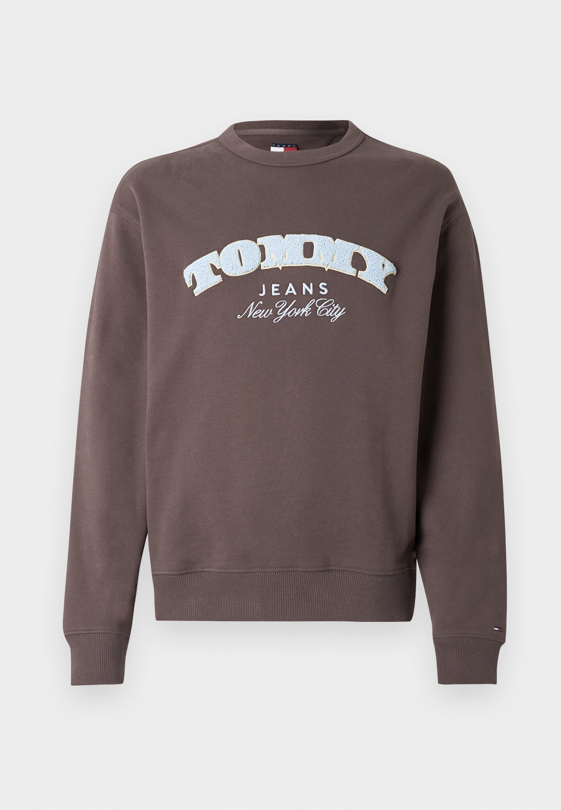 Tommy Jeans FONT PLAY - Mikina - black walnut