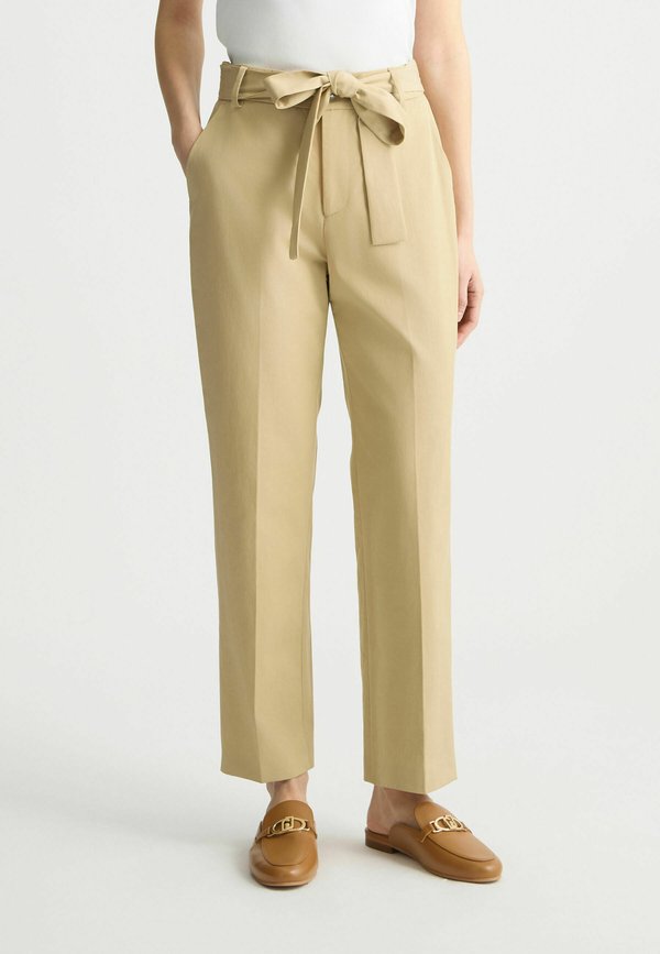 WITH BELT - Chino - beige