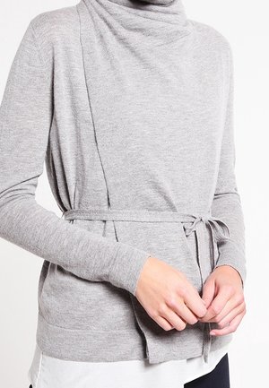 Cardigan - mottled grey