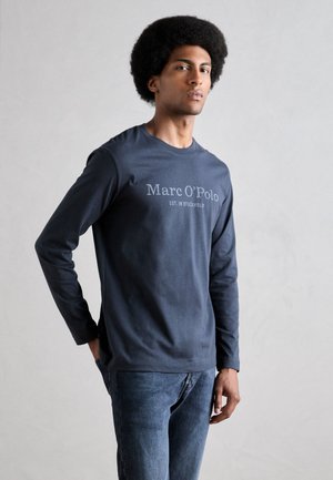 LONG SLEEVE CLASSIC INSIDE CHEST PRINT - T-shirt à manches longues - dark navy