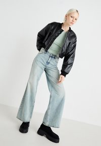 Μποτάκια πλατφόρμα - black