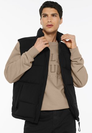 Harlem Soul WA-LLY PUFFER  - Weste - black