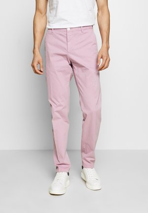 Pantalon classique - mottled red