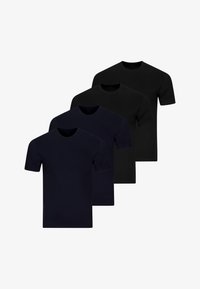 Non sélectionné, schwarz blau