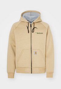 HARTTRONIX CAR LUX HOODED  - Sweat zippé - dusty brown/grey