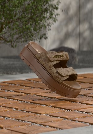 FAXON2 - Mules - beige/brown