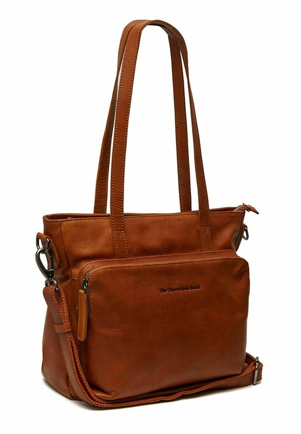 ALICANTE - Shopping Bag - cognac