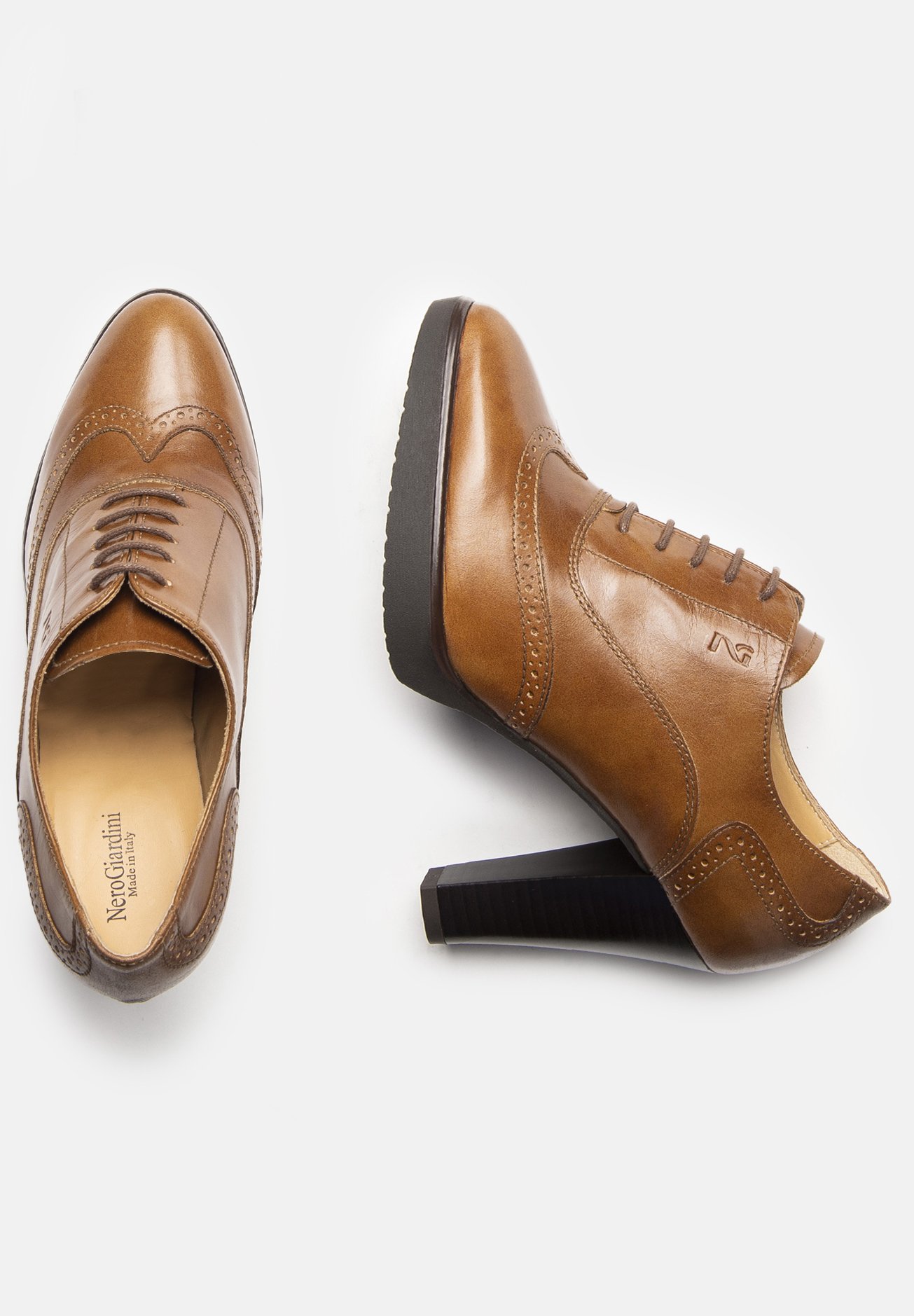 NeroGiardini Botines de tacón - cuoio/marrón - Zalando.es