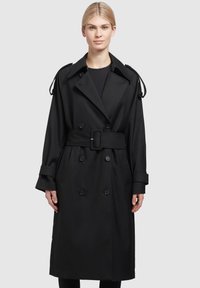 khujo - LUMINA - Trenchcoat - schwarz Miniaturebillede 1