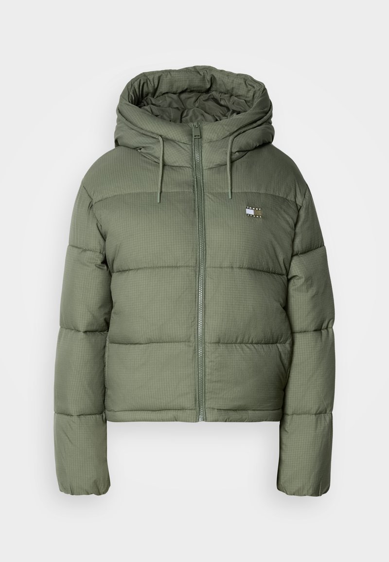 Tommy Jeans Winterjas groen