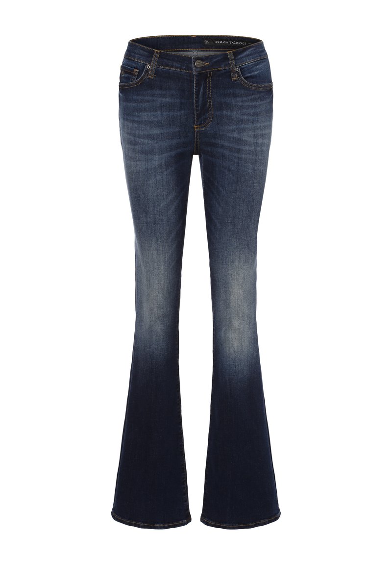 Armani Exchange Flared Jeans donkerblauw Armani Exchange Flared Jeans donkerblauw
