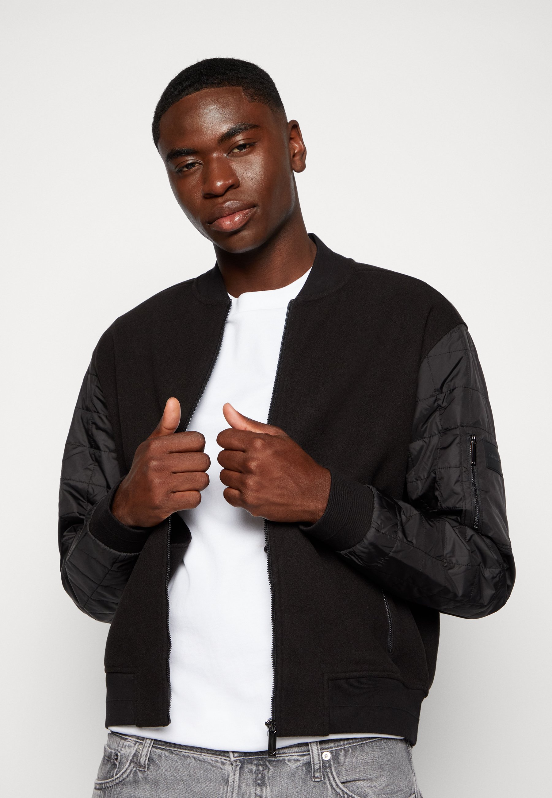 relaxed bomber jacket