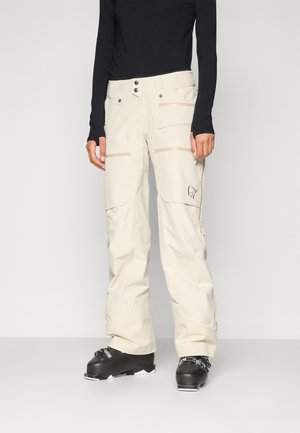 LOFOTEN INSULATED PANTS - Slidinėjimo kelnės - oatmeal