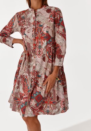 Robe chemise - beige