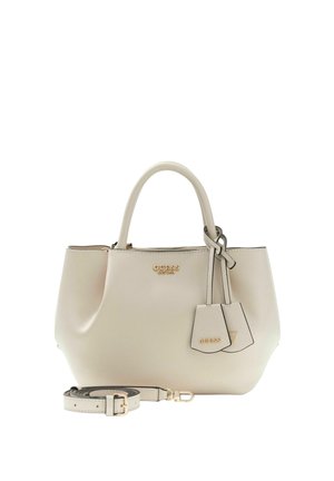 Guess, AMORETTE GIRLFRIEND SATCHEL COG VAR - Sac à main - cream white