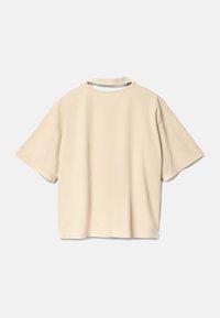 T-shirt - bas - mittelbeige