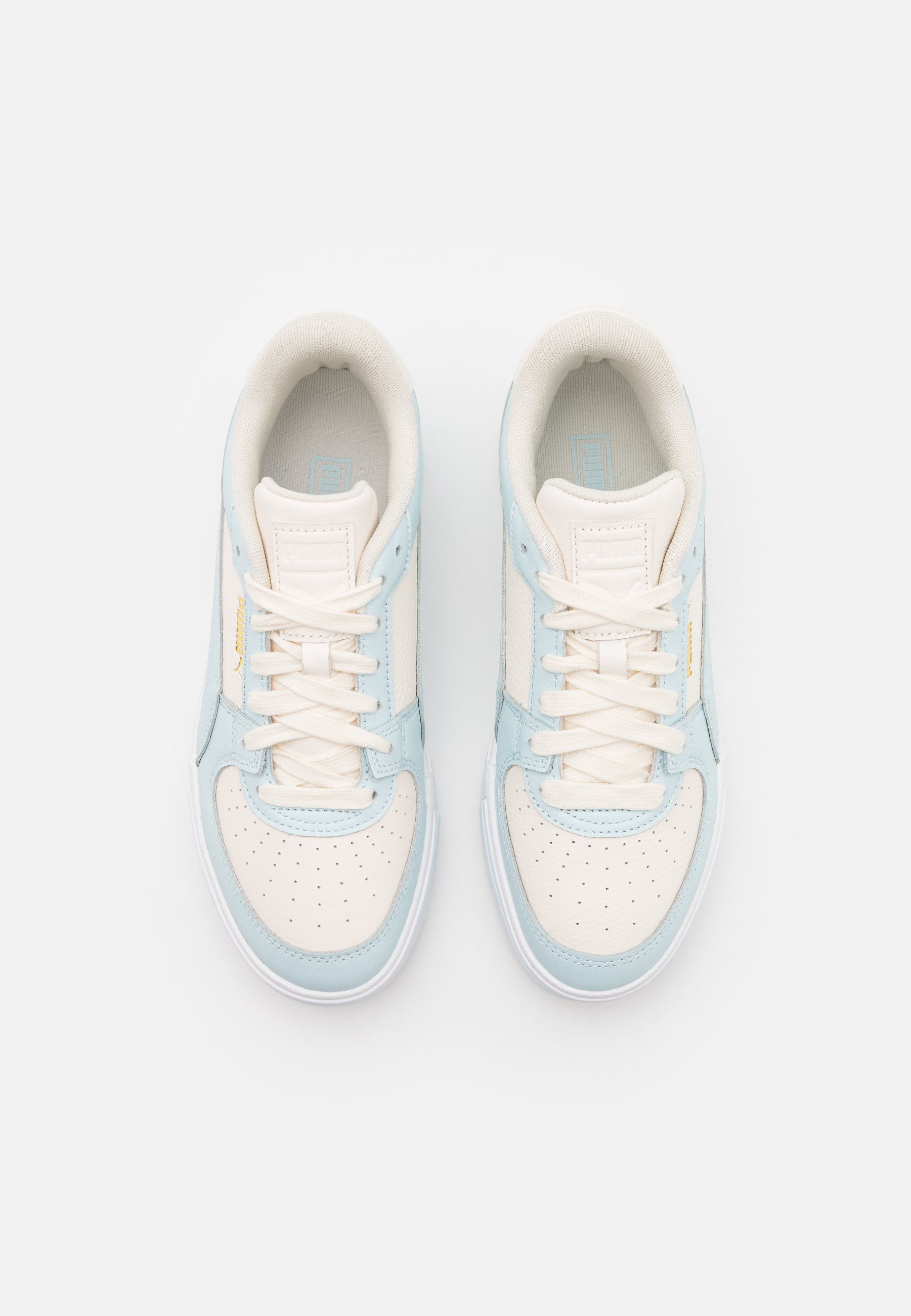 puma light blue trainers