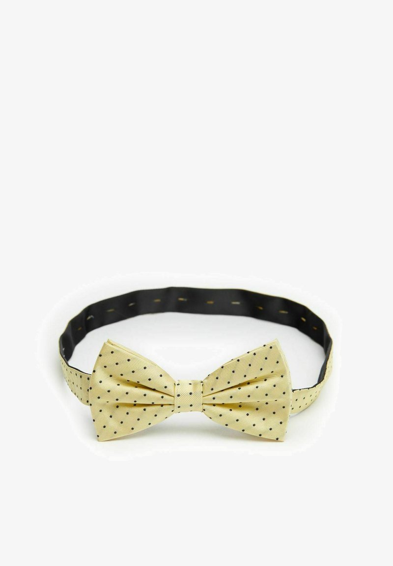 John Henric DOTTED PRE-TIED - Fluga - yellow