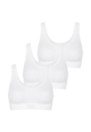 3-PACK DOUBLE COMFORT  - Bustier - white