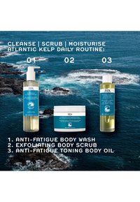 REN CLEAN SKINCARE ATLANTIC KELP AND MICROALGAE ANTI-FATIGUE TONING BODY OIL - Kroppsolja och skimmer