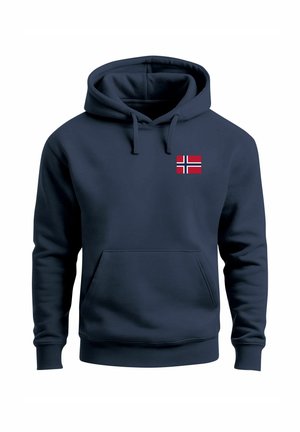NORWAY FLAG  - Kapuzenpullover - navy