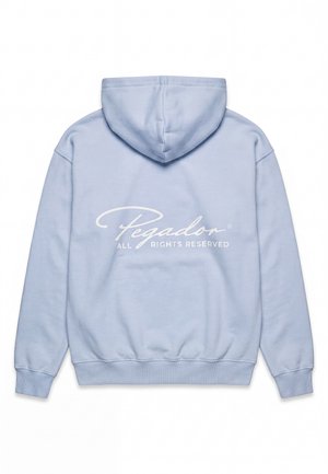 Pegador, PIKE JACKET - Cipzáras pulóver - washed ocean blue/white