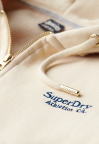 Superdry & Co Sweater met rits - tapioca cream beige