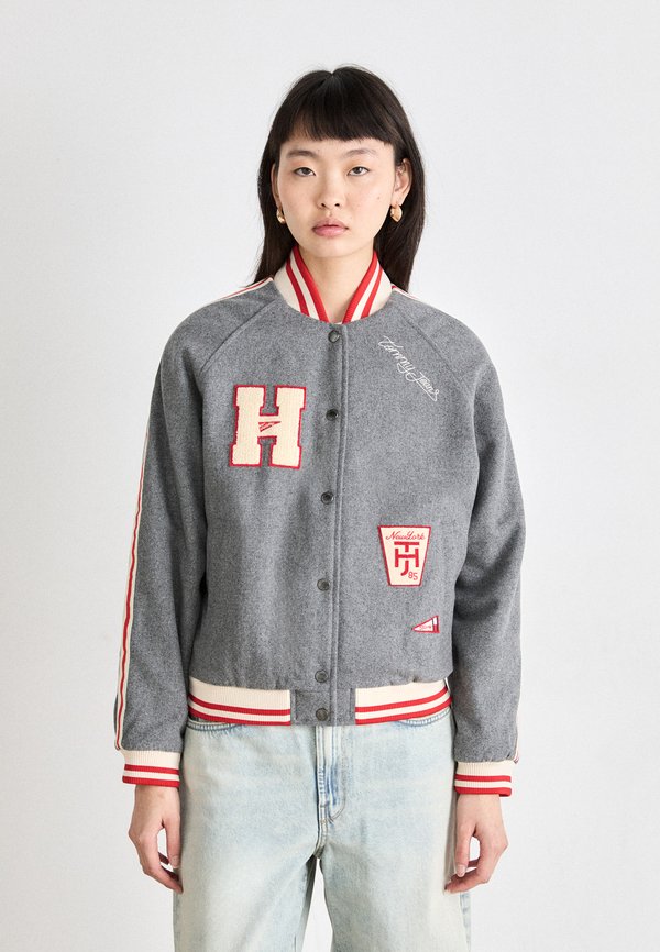 Bomber Jacket - sharkskin